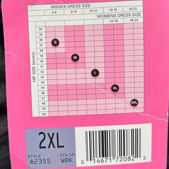 NWT SWEET NOTHINGS Shapewear Shorts Thigh Tummy Control Slimming Smoothing | 2XL - Picture 3 of 13